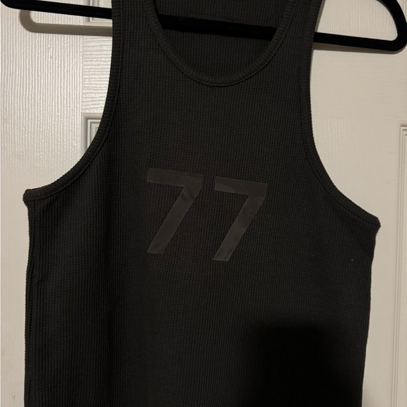 NWOT Fear of God Essentials Black Muscle Tank Size XS - Picture 2 of 5